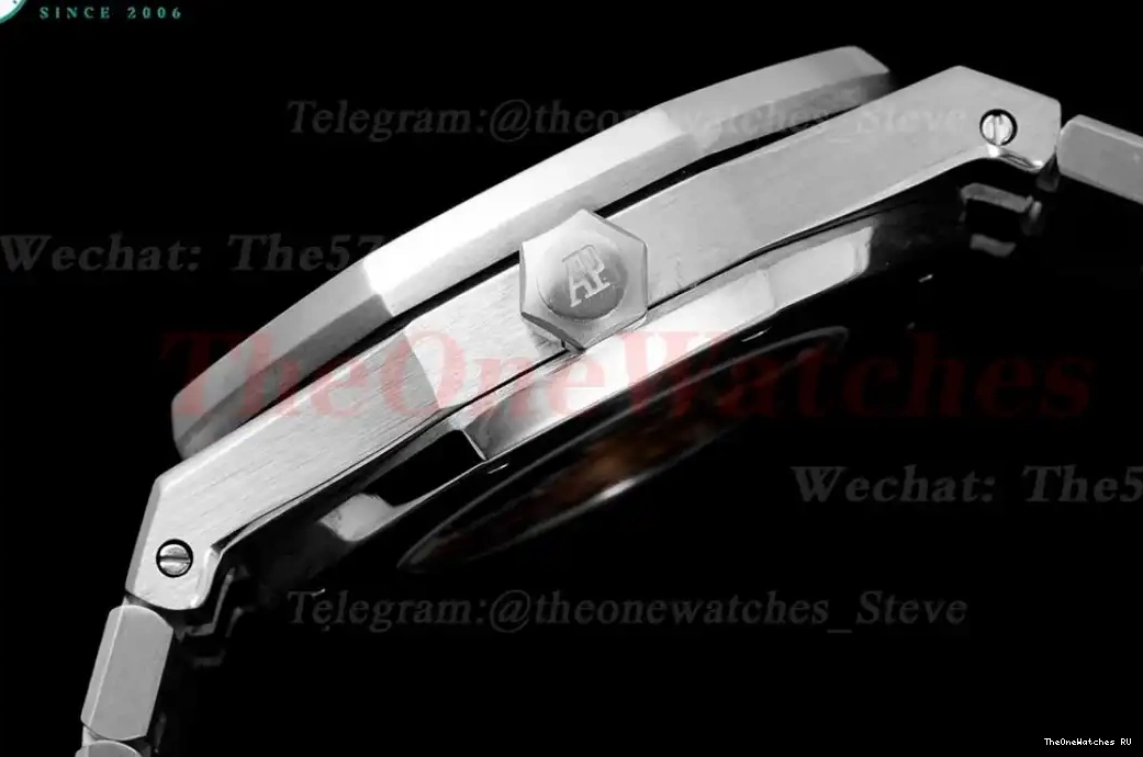 Fake A23J(Erotic) SS SS Oak tourbillon Stk Black Royal ABF 0507